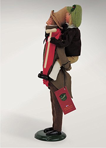 Byers' Choice Bob Cratchit & Tiny Tim Christmas Figurine - Handcrafted Holiday Decor