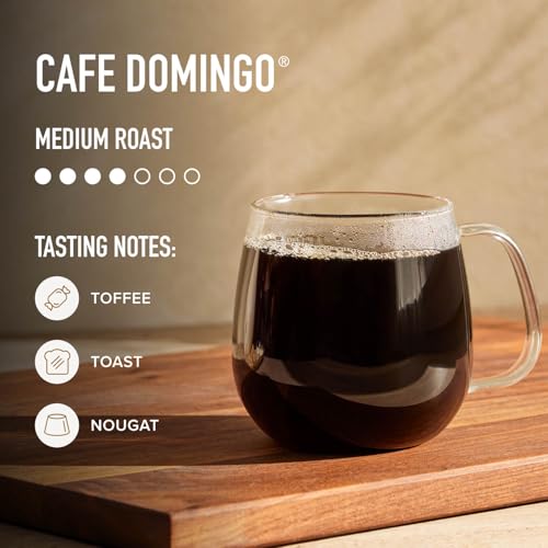 Peet's Coffee Ground Café Domingo Medium Roast 6-Pack, 10.5 oz Bags