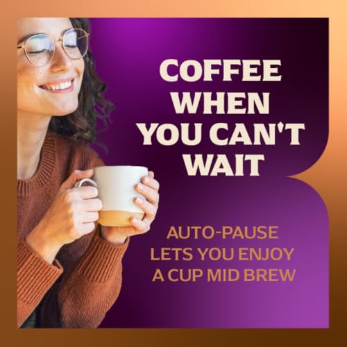 Programmable 12-Cup Coffee Maker with Strong Brew Mode - Chai Cream Variation