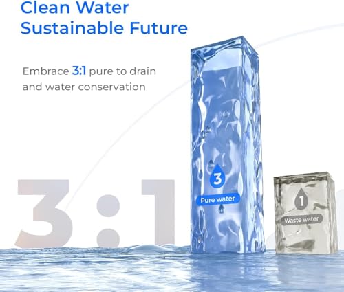 Waterdrop C1RF Water Filter Replacement for C1S C1H RO Systems, 12-Month Lifespan