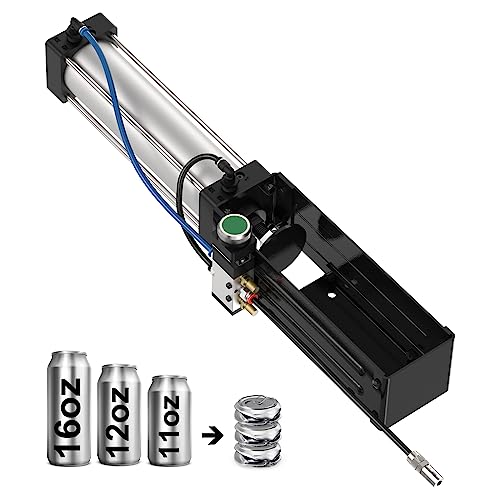 8-16 OZ Pneumatic Can Crusher for Recycling Soda Beer Cans - Man Cave Garage