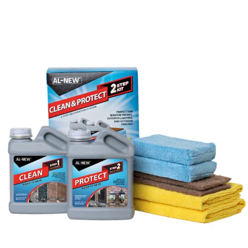 AL-NEW 2 Step Clean & Protect Kit | Clean, Restore, Your Outdoor
