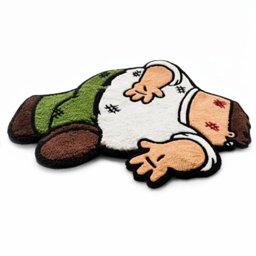 Peter Griffin Cartoon Rug - Funny 3D Character Carpet for Bedroom & Living Room - 32x20 Inches