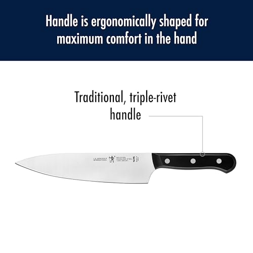 Henckels Solution 3-Piece 8-Inch Chef Knife Set with Razor-Sharp Blades