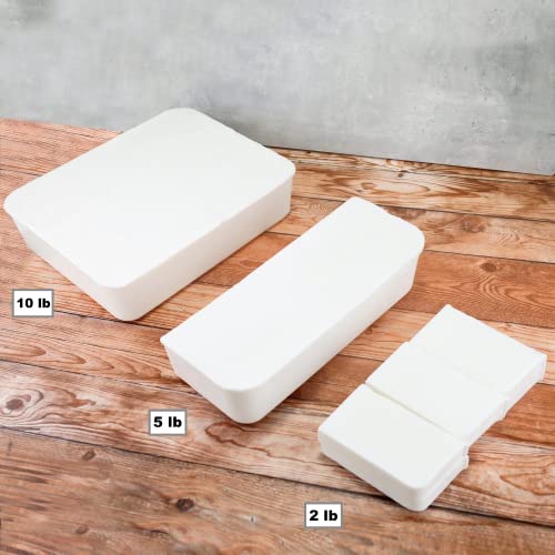 Primal Elements Goat Milk Soap Base Unscented 80oz – Moisturizing Melt & Pour