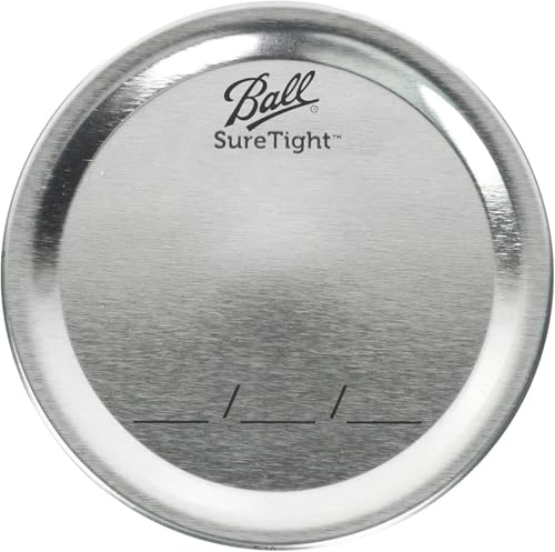 Regular Mouth Mason Jar Canning Lids - 16 Dozen (192 Lids) - Made in USA