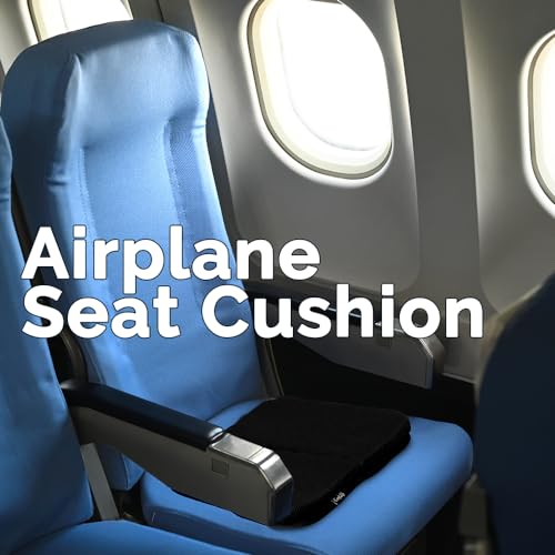 ComfiLife Compact Travel Seat Cushion with ErgoGel for Airplanes & Outdoors