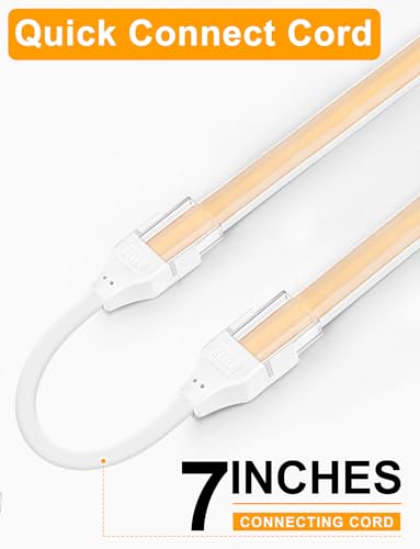 Lamomo 32.8ft Warm White COB LED Strip Lights Dimmable with Remote