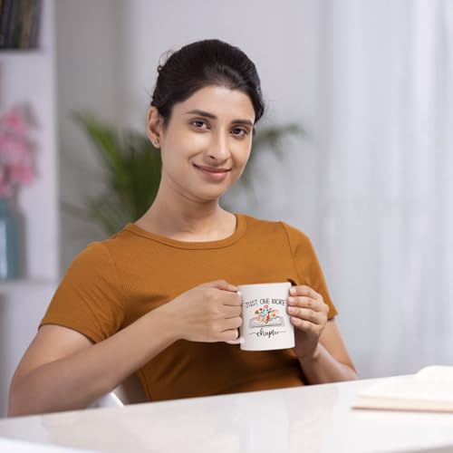 Just One More Chapter Mug - 11 oz Book Lovers Gift for Readers