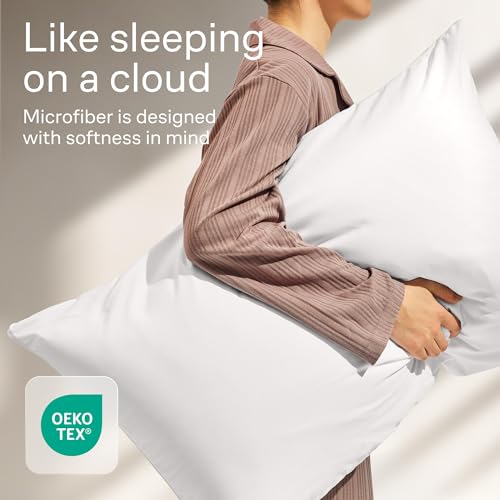 Niagara Sleep Solution White Zippered Pillow Protectors Set of 12 - Standard