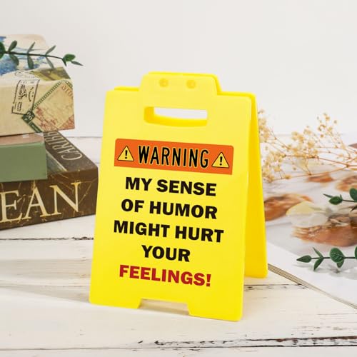MBL Funny Coworker Office Gifts - Bosses Day Gift for Women, Fun Gag Desk Sign Cubicle Decor Birthday White Elephant Stocking Stuffers Christmas Xmas Holiday Gifts for Team Employee Boss