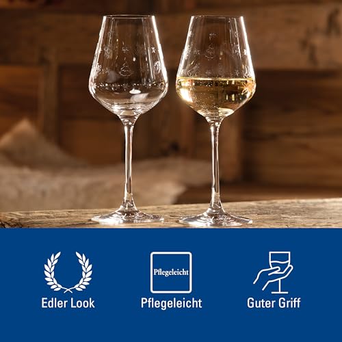Villeroy & Boch Delight Stems White Wine Glasses, Set of 2 – 13 oz
