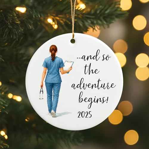 Nursing 2025 Graduation Gift, Nurse Ornament, Nurse Gifts For Women, Nurses Christmas Gifts, Nurse Appreciation Gifts For Women, New Nurse Gift, Christmas Gifts for Nurses