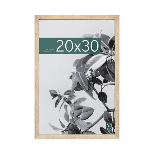 MCS Studio Gallery Poster Frame 20x30 Natural Woodgrain 1-Pack