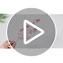 52 Pcs Christmas Picks and Sprays Artificial Floral Pick, Pink