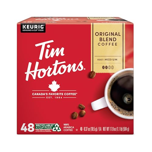 Medium Roast Coffee Pods - 48 Count Single-Serve K-Cup Compatible