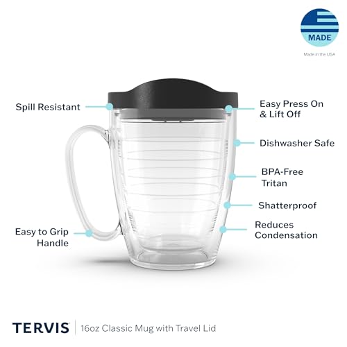 Tervis Peanuts Christmas Insulated Travel Mug 16oz - Made in USA