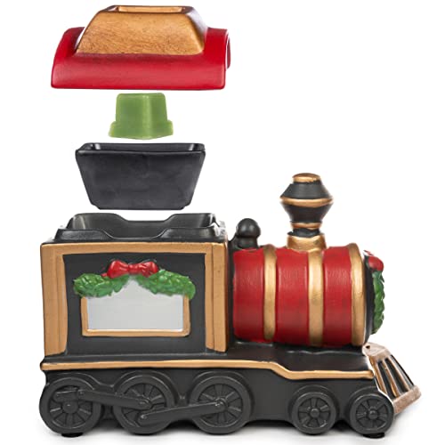 ScentSationals Holiday Train Wax Warmer – Safe Flameless Christmas Scent Device