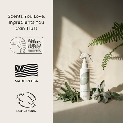 Non Toxic Fabric & Room Air Freshener Spray - Woodland Sage & Pacific Driftwood 2-Pack