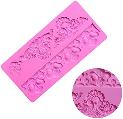 Fleur de Lis Silicone Candy Mold for Cake Decorating, Cupcake Toppers & Crafts