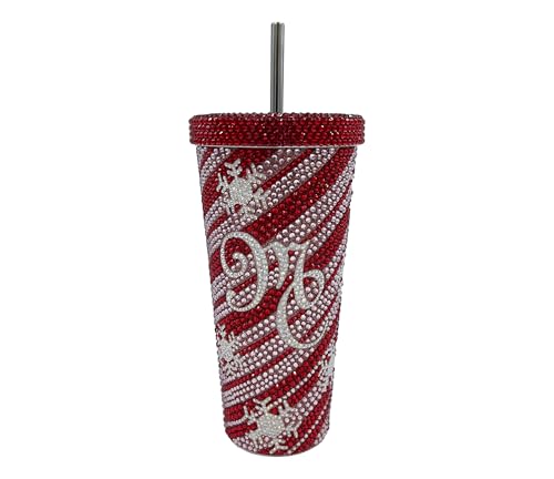 Mariah Carey Christmas Bejeweled Tumbler - 26oz Holiday Drinkware with Snowflake Design