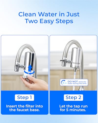 Waterdrop FF-03A Water Filter Replacement Cartridges - 3 Pack for WD-FC-06