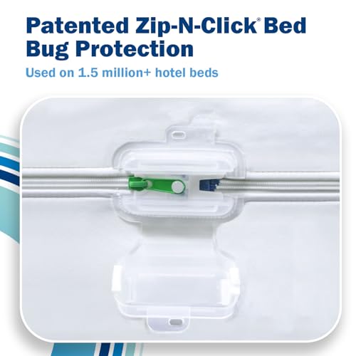CleanRest PRO Presto! Zip-Off Queen Mattress Encasement Waterproof Bed Bug & Allergens