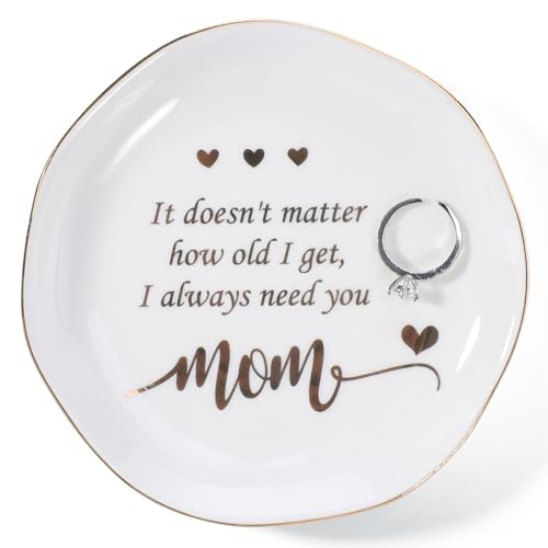 Mom Ring Dish Jewelry Tray Christmas Gift for Mom Aunt Variation