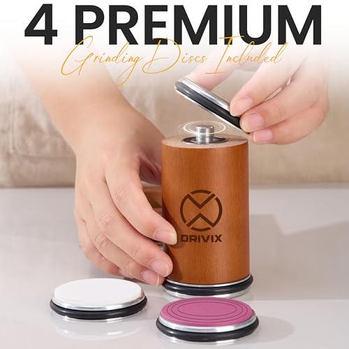 Rolling Knife Sharpener Kit with 4-Angle Base and Leather Strop - Classic Kit