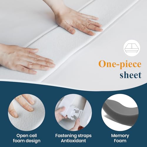 3-in-1 Twin to King Bed Converter with Fitted Sheet & Strap - FeelAtHome