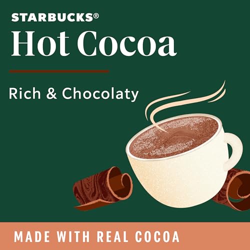 Starbucks Flavored Hot Cocoa Pods for Keurig - 60 Count