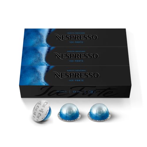Nespresso Vertuo, Ice Forte, 30-Count Espresso Coffee Pods