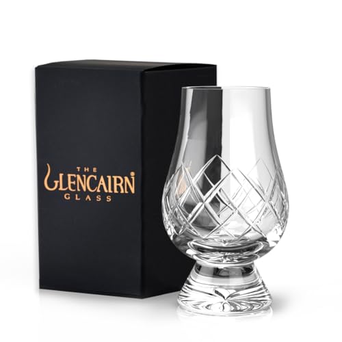 Glencairn Premium Whiskey Glass - Hand Cut Crystal Tumbler in Gift Box
