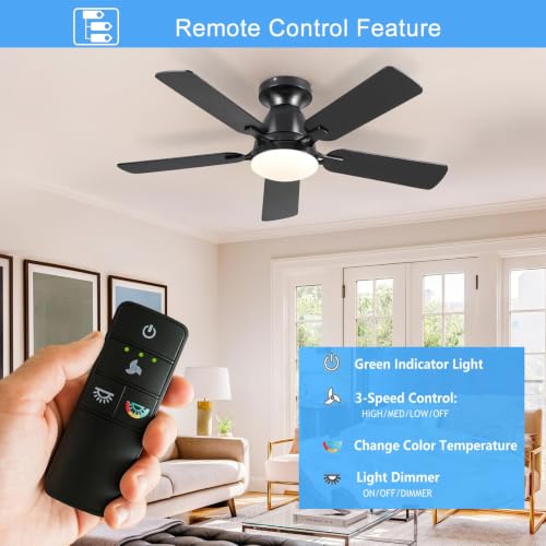 Ceiling Fan Remote Control for Hampton Bay TX028C-S - Replacement