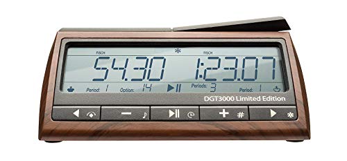 DGT3000 LE FIDE Approved Limited Edition Chess Timer with Wooden Look