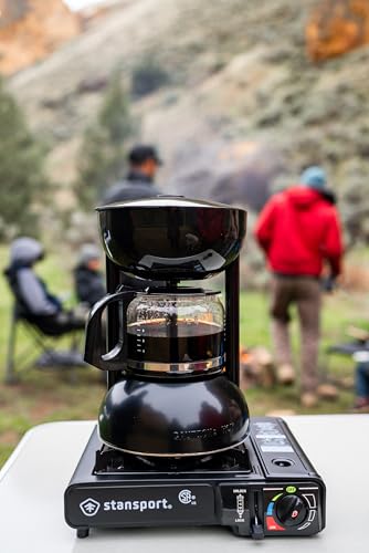 Stovetop Coffee Percolator - 10 Cups Camping Coffee Maker
