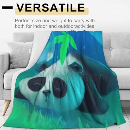 VODRM 60x80in Wolf Blanket - Cozy Fleece Throw for Kids & Wildlife Lovers
