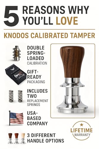 54mm Espresso Tamper Self Leveling with Spring-Loaded Mechanism - Variations of THIS Listing