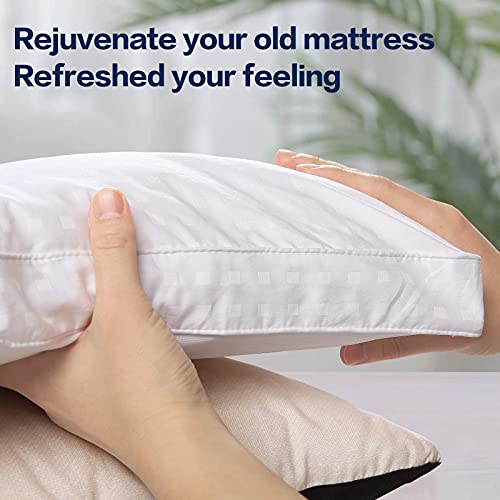 King Mattress Topper Extra Thick Cooling Mattress Pad - Classic