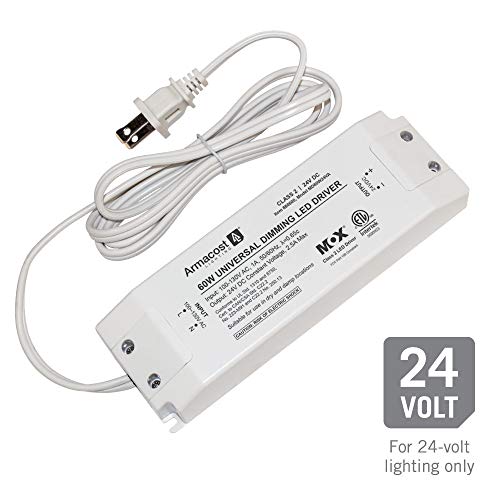 Armacost Lighting Series 1 60W 24V Dimmable LED Driver TRIAC for AC/DC Lighting