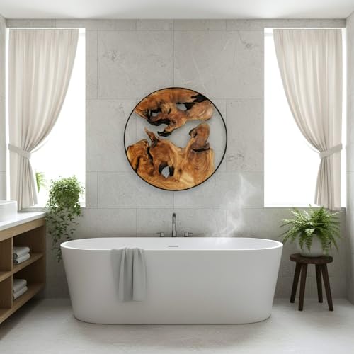 WELLAND Cedar Wood Wall Decor 16