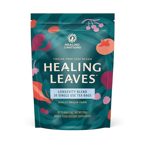 Healing Leaves, Longevity Blend Tea Bags- 30 Count