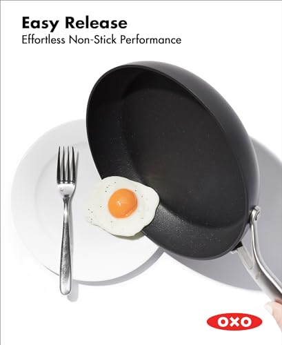 10-Inch Ceramic Non-Stick Frying Pan Skillet - Hard-Anodized, Induction Suitable, Diamond Reinforced Coating, Oven & Dishwasher Safe - Variation of THIS listing