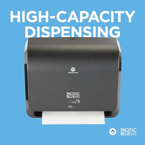 Automatic Touchless Paper Towel Dispenser for Small Spaces, Black