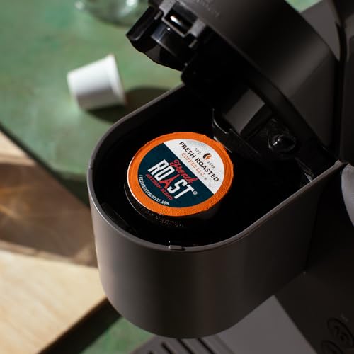French Roast Dark Coffee Pods — 96 Count, Kosher, Compatible with Keurig