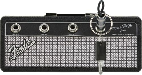 Fender Jack Keychain Rack - Music Lover Gift with Amp Parts