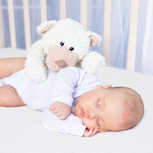 Pack and Play Mattress 38x26x1.5 Inches Waterproof & Breathable for Babies & Toddlers - Portable Crib Pad with Detachable Cover