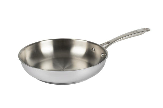 KUHN RIKON Allround Stainless Steel Uncoated Frying Pan, 24 cm