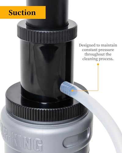 Beer Line Cleaning Kit with Quick-Connect System & 4 Packs - Easy Kegerator Maintenance