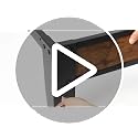 HAPPYMONT Twin Platform Bed Frame with USB Charging Ports & Storage